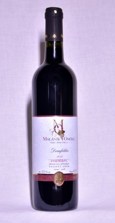 Lahev vína Dornfelder 2015, pozdní sběr (suché)