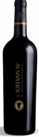 Lahev vína Johann W white cuvée 2014, jakostní víno (suché)
