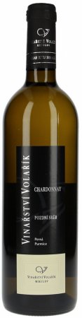 Lahev vína Chardonnay 2019, pozdní sběr (suché)