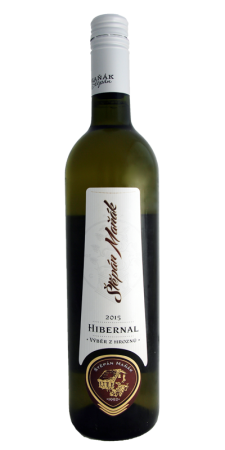 Lahev vína Hibernal 2015, výběr z hroznů (polosladké)