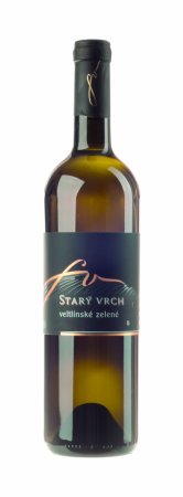 Lahev vína Veltlínské zelené 2015, pozdní sběr (suché)