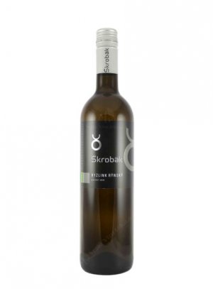 Lahev vína Ryzlink rýnský 2016, pozdní sběr (suché)