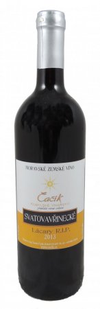 Lahev vína Svatovavřinecké - Lácary - R.I.P. 2013, zemské víno (suché)