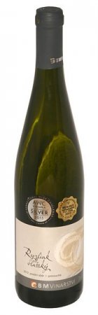 Lahev vína Ryzlink vlašský 2012, pozdní sběr (polosuché)