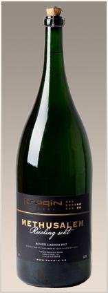 Lahev vína METHUSALEM Riesling Sekt, šumivé víno stanovené oblasti (sekt s.o.) (brut)