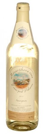 Lahev vína Sauvignon 2012, pozdní sběr (sladké)