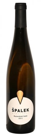 Lahev vína Rulandské šedé 2011, pozdní sběr (polosladké)