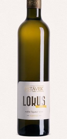 Lahev vína Lokus bílý, jakostní likérové víno (suché)
