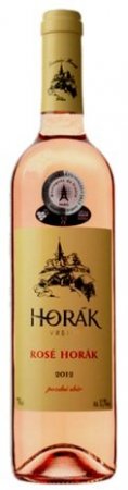 Lahev vína Rosé Horák 2012, pozdní sběr (suché)