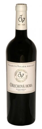 Lahev vína Ryzlink vlašský (Ořechová hora) 2011, pozdní sběr (polosladké)