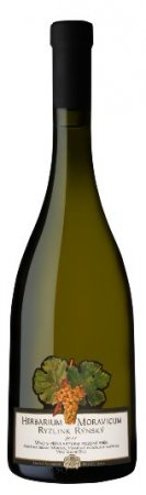 Lahev vína Ryzlink rýnský (Herbarium Moravicum) 2011, pozdní sběr (suché)