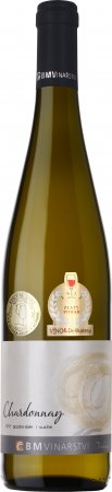 Lahev vína Chardonnay 2011, pozdní sběr (suché)