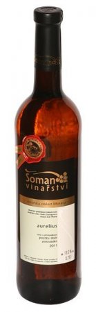 Lahev vína Aurelius 2011, pozdní sběr (polosladké)