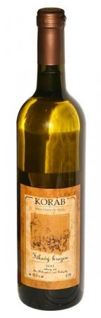 Lahev vína Fíkový hrozen (Sauvignon) 2011, zemské víno (polosladké)