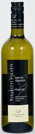 Lahev vína Gewürtztraminer 2019, pozdní sběr (polosuché)