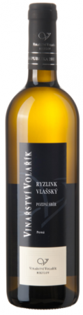Lahev vína Ryzlink vlašský 2020, kabinetní víno (suché)