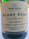 MLADÝ PUNK - Solaris 2022, české zemské víno - perlivé
