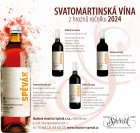 Svatomartinské Modrý Portugal 2024, moravské zemské víno