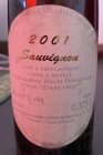 Sauvignon 2001, výběr z bobulí