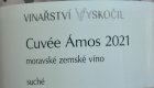 Cuvée Amos 2021, zemské víno
