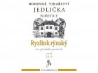 Ryzlink rýnský 2019, pozdní sběr