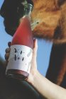 Pét-Nat Frankovka rosé 2018, zemské víno