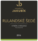 Rulandské šedé 2016, výběr z hroznů