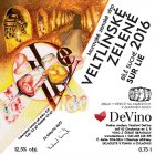 Veltlínské zelené sur lie 2016, zemské víno