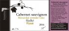 Cabernet Sauvignon rosé 2016, zemské víno