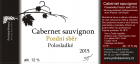 Cabernet Sauvignon 2015, pozdní sběr