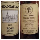 Rosé André 2013, pozdní sběr