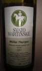 Müller Thurgau (Svatomartinské) 2012, zemské víno